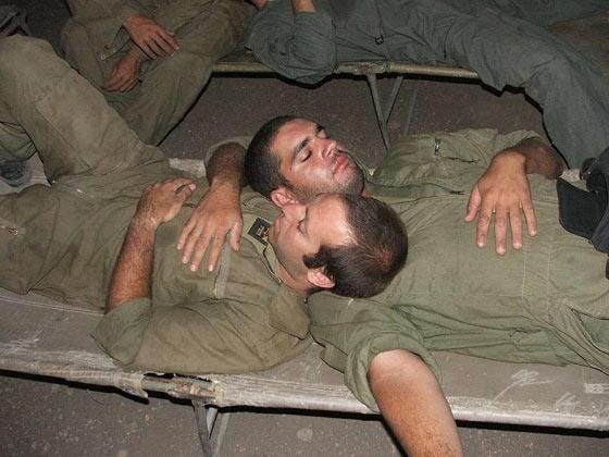 gay men sleeping naked together