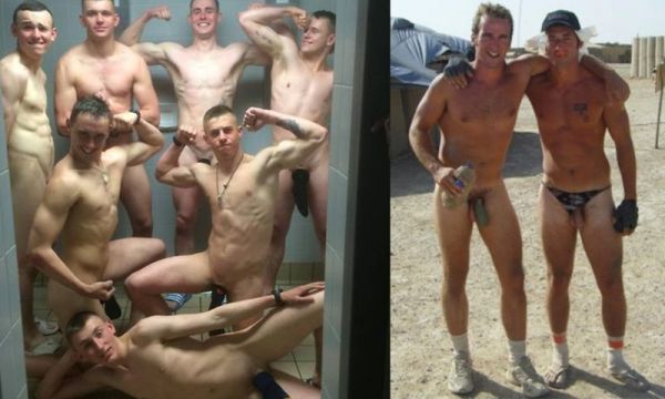 real naked american soldiers