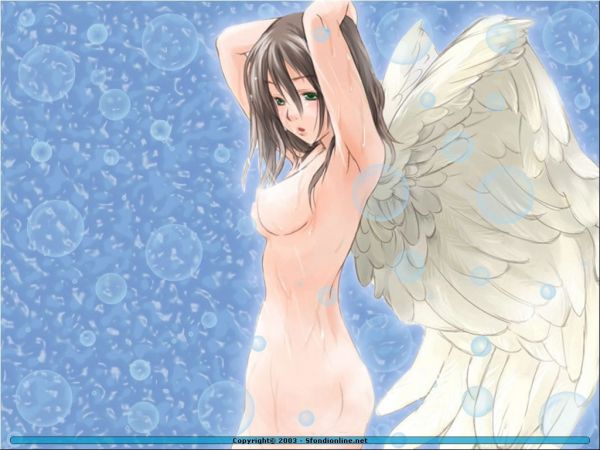 easy anime male angel