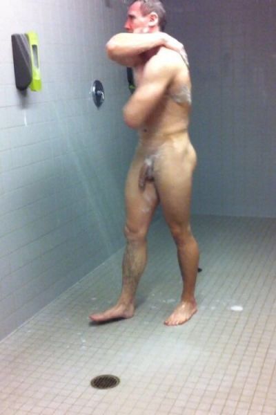 naked male gym shower gif