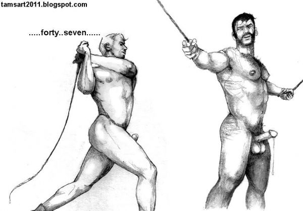 arian race nude male torture