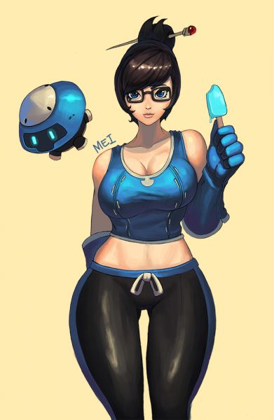 overwatch mei x junkrqt