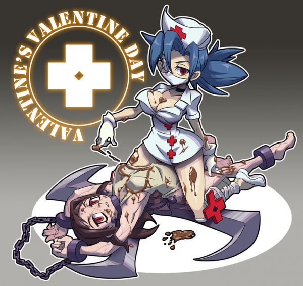 skullgirls valentine nude