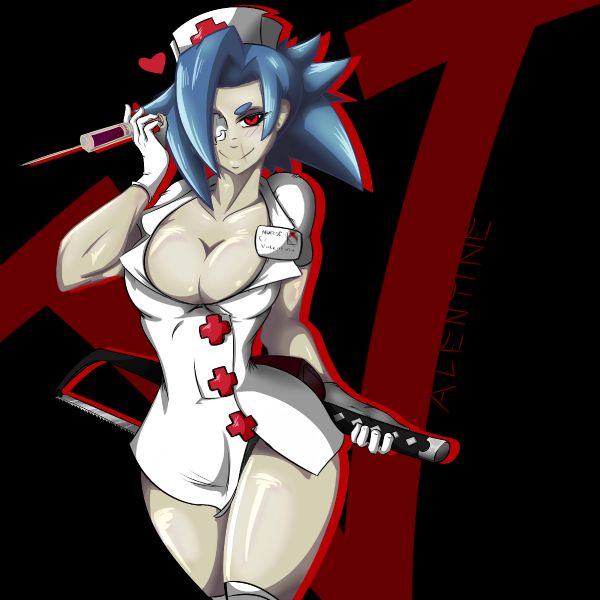 valentine skullgirls crossover