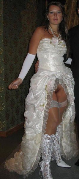 sluttiest wedding dresses ever