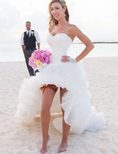 raunchy beach wedding dresses