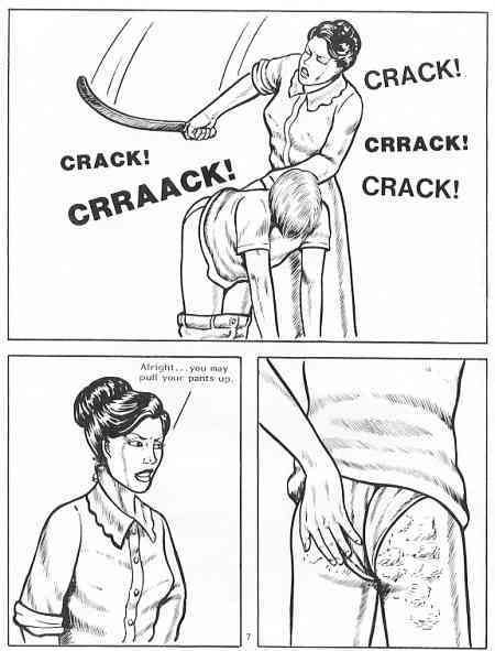 wife spanking toons