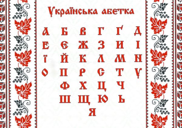 ukrainian writing