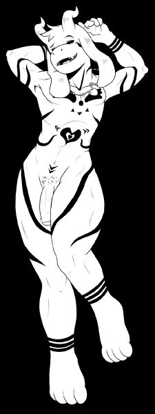 undertale asriel in underwear