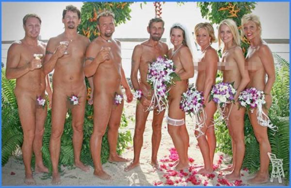 all nude dance wedding