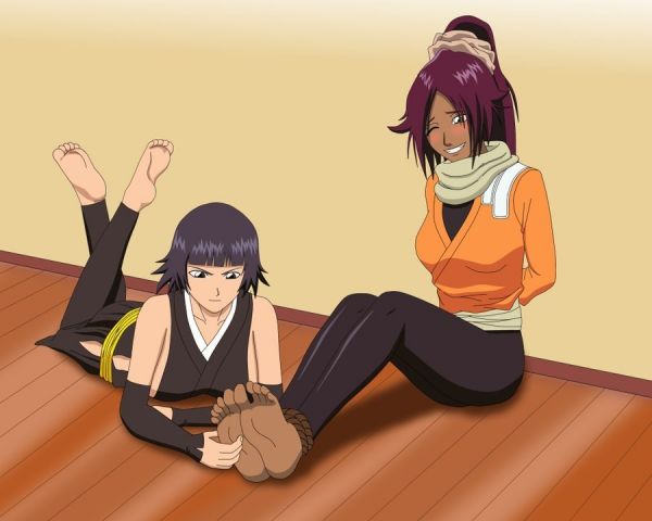 bleach yoruichi hentai gif