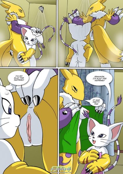 digimon naked comics