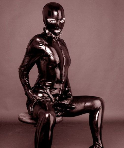 bdsm women in latex catsuits