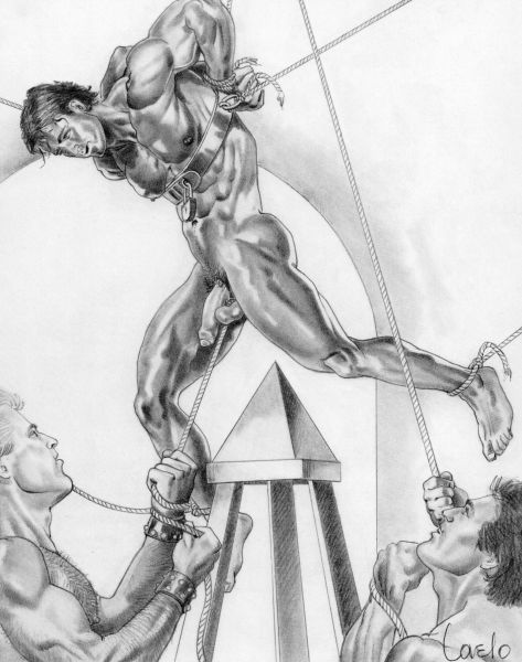gay male torture drawings