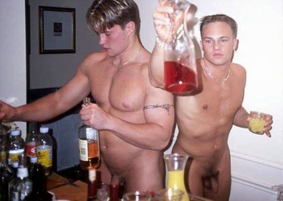 nude men naked male bonding