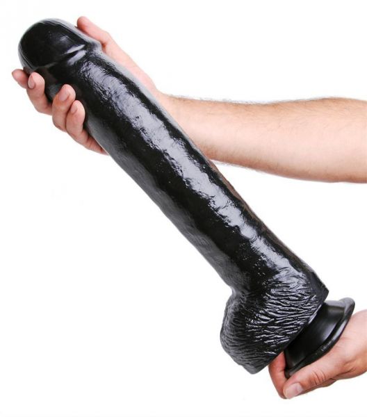 realistic black dildo