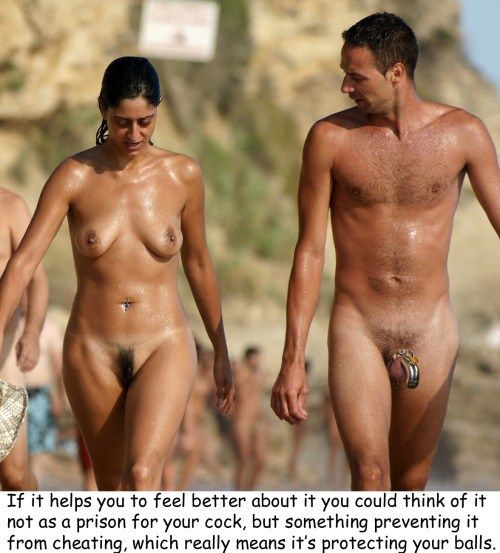 nude beach femdom captions