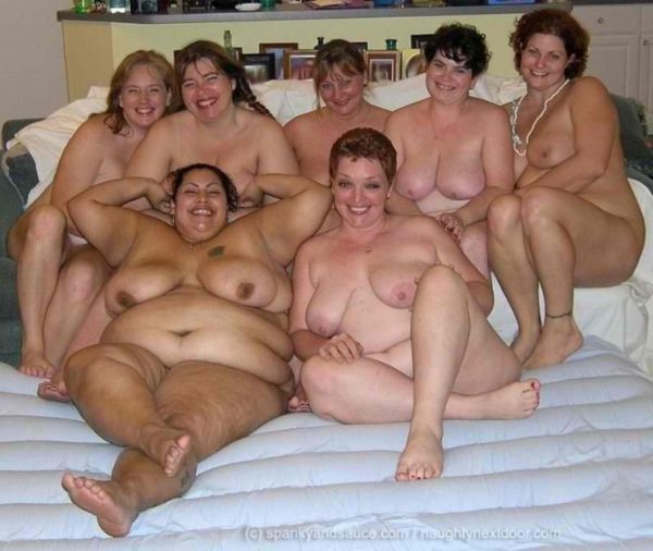 group nude women