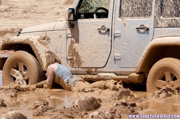 naked girls pussy in mud