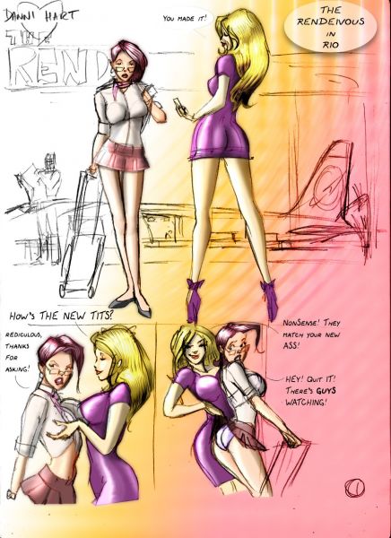 illustrated picture forced feminization