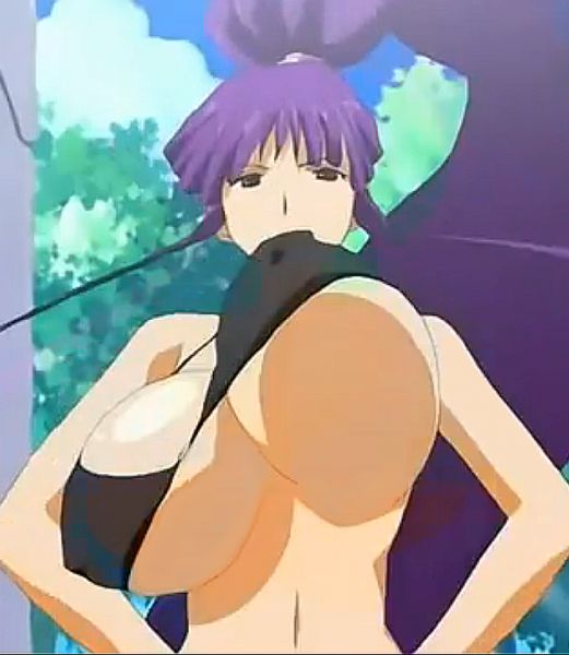 anime beach boobs porn