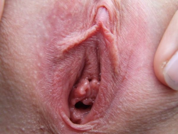 gaping hairy pussy close up