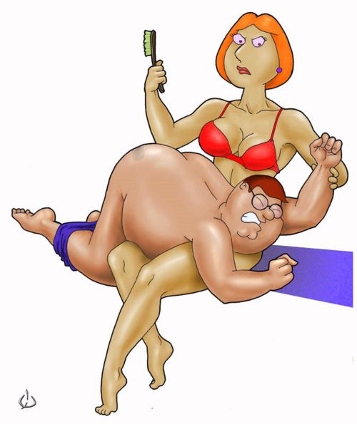 spanking by mom toons