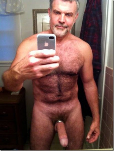 gay bear selfie