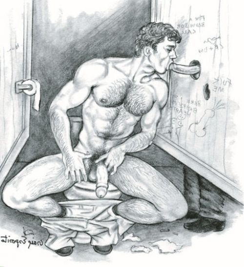 porn gay male pagan art