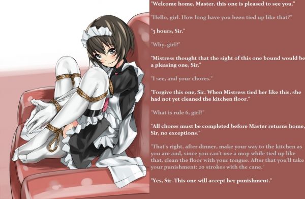 hentai slave girl captions