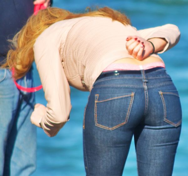 milf tits jeans