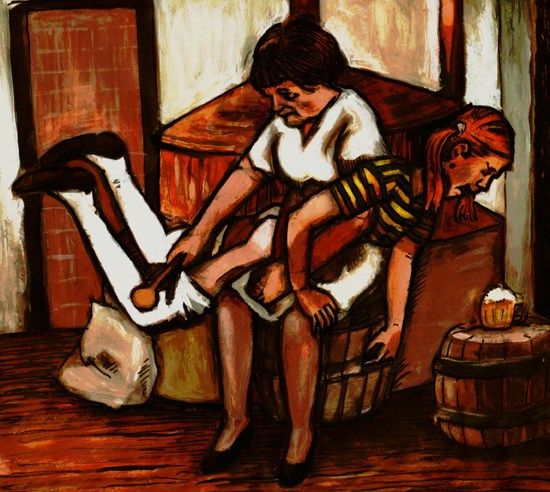 consensual spanking art