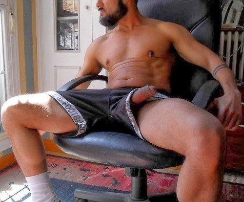 expossed tumblr cock under table