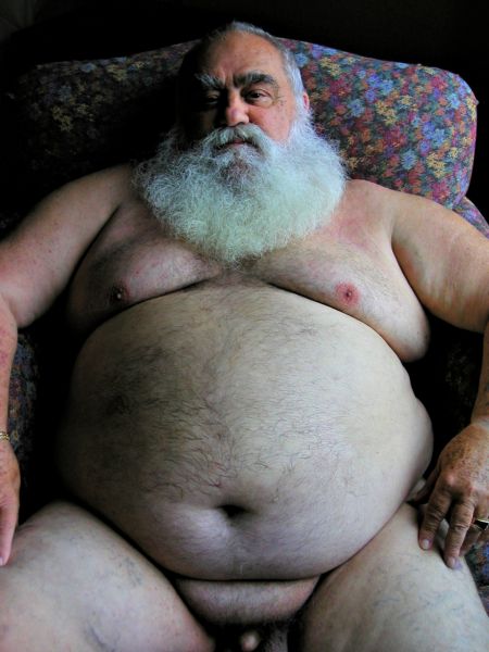 old obese bigbelly men