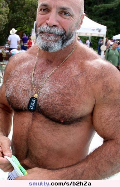 muscle bears at the beach