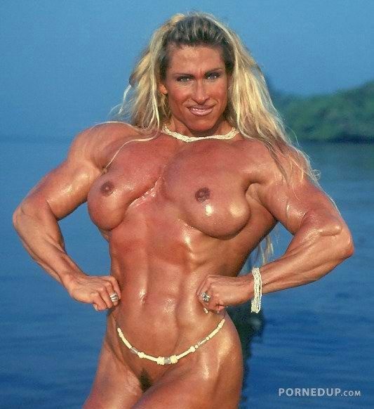 sex big tits muscles