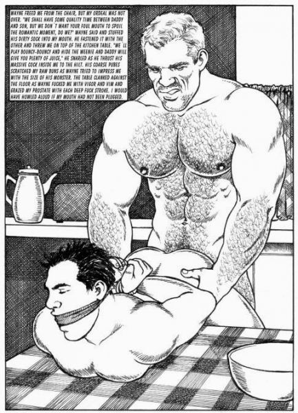 male gay porn comics