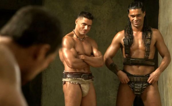 spartacus blood and sand gay scene