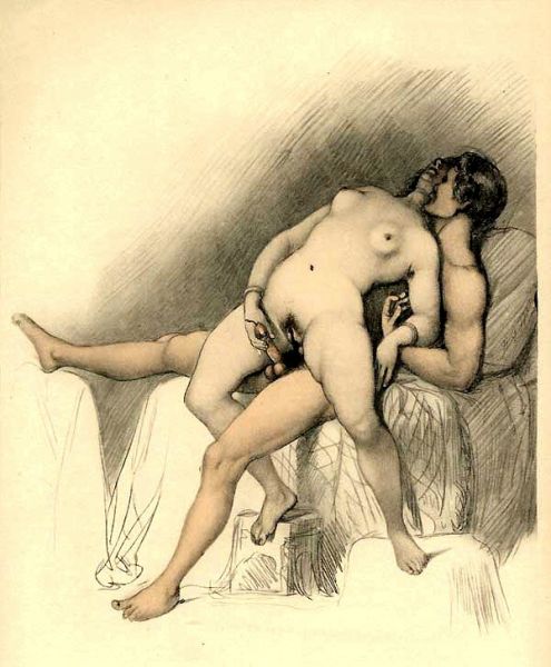 ass nude erotic art