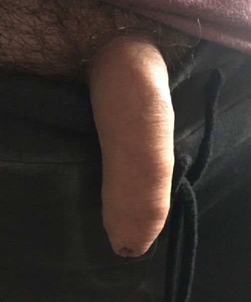 hairy cock and balls outdoors