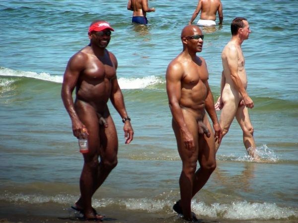 hung straight guys naked beach