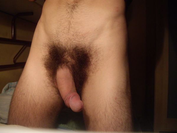 nude hairy penis