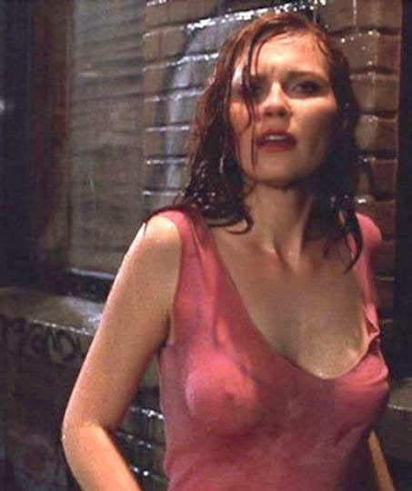 kirsten dunst shower