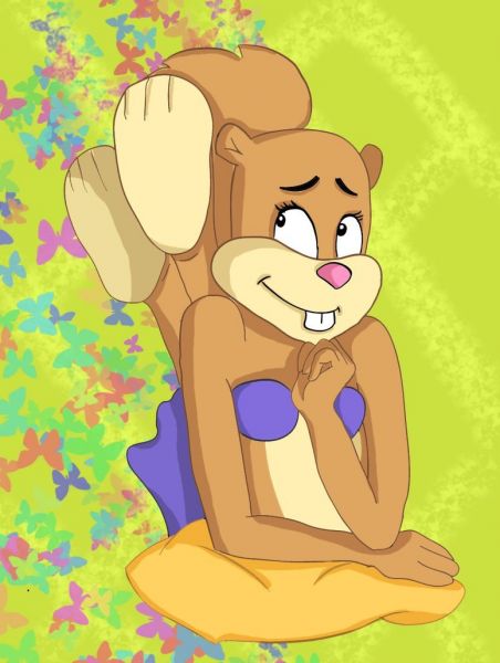 sandy cheeks from spongebob squarepants