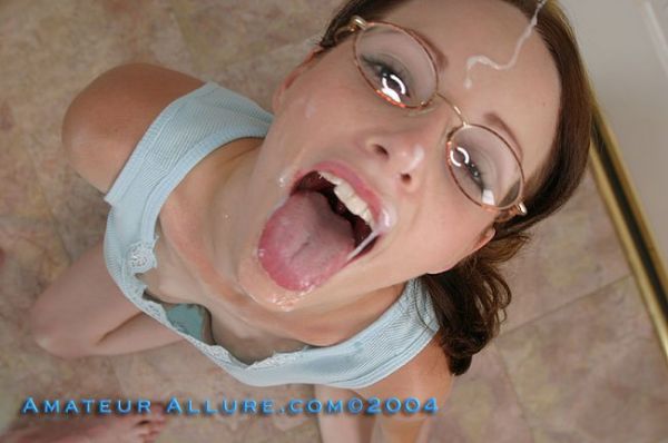 nude milf open mouth