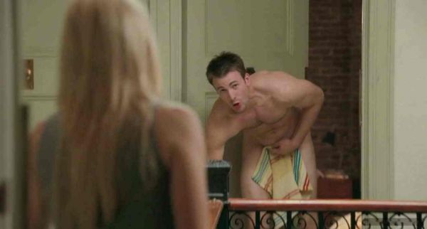 chris evans naked ass