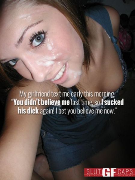 nude girlfriend blowjob cum