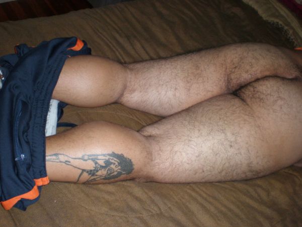 undressing gay man