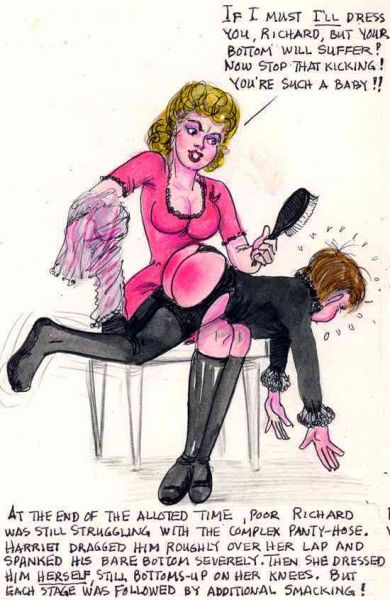 comic spanking positions