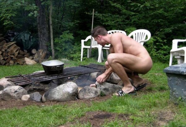 gay male outdoors